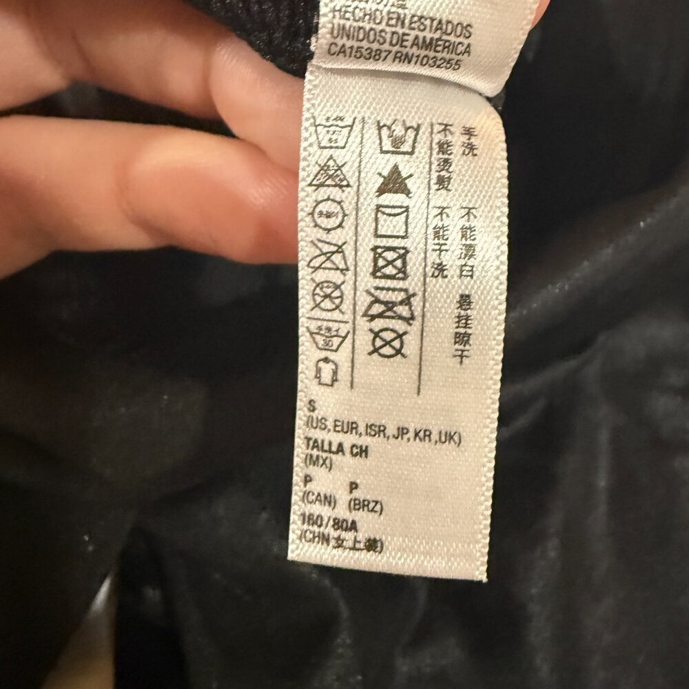 American Apparel Lamé Matte Black Leggings (NWOT) - Picture 10 of 13